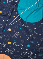 Lençol de Elástico Infantil - Céu Estrelado